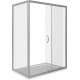 Душевой уголок Good Door Infinity WTW+SP-C-CH 130x80 прямоугольный, двери раздвижные