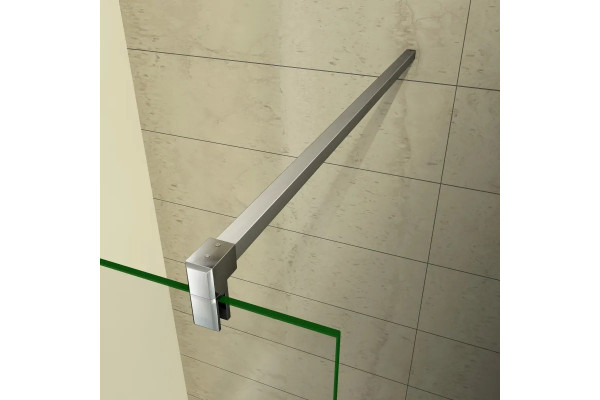 Душевая перегородка Good Door Walk in SP-100-C-CH 100х195 стекло прозрачное, профиль хром