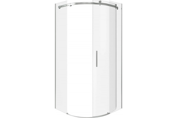 Душевой уголок Good Door Galaxy R-90-C-B четверть круга, двери раздвижные