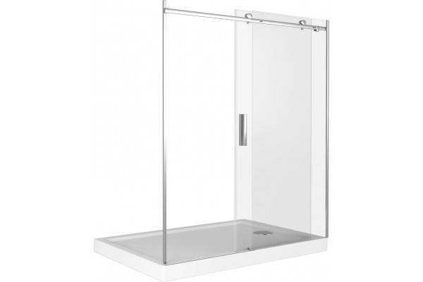 Душевая дверь в нишу Good Door Galaxy WTW-170-C-CH профиль хром раздвижная, стекло прозрачное