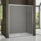 Душевая дверь в нишу Good Door Latte WTW-TD-150-G-WE раздвижная, стекло рифленое
