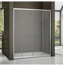 Душевая дверь в нишу Good Door Latte WTW-TD-160-G-WE раздвижная, стекло рифленое