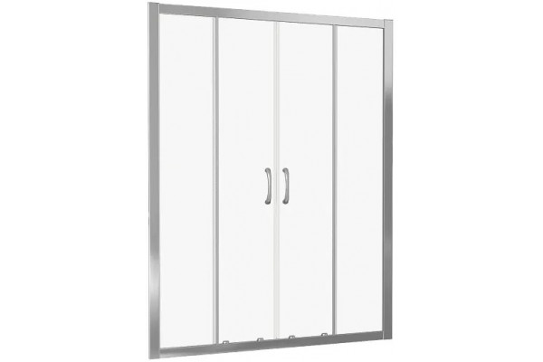 Душевая дверь в нишу Good Door Latte WTW-TD-170-G-WE раздвижная, стекло рифленое