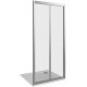 Душевая дверь в нишу Good Door Infinity SD-90-C-CH складная, стекло прозрачное