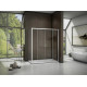 Душевой уголок Good Door Latte WTW-TD+SP-100-C-WE 160х100 прямоугольный, двери раздвижные