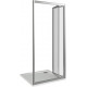 Душевая дверь в нишу Good Door Infinity SD-80-G-CH складная, стекло матовое