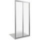 Душевая дверь в нишу Good Door Infinity SD-90-G-CH складная, стекло матовое