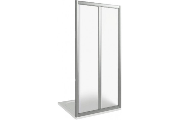 Душевая дверь в нишу Good Door Infinity SD-100-G-CH складная, стекло матовое