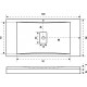 Поддон для душа Good Door Flow 120x80, с ножками и экраном, прямоугольный, низкий