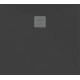 Поддон для душа Good Door Essentia 80x100 черный прямоугольный, низкий