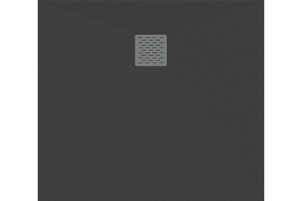 Поддон для душа Good Door Essentia 80x90 черный прямоугольный, низкий