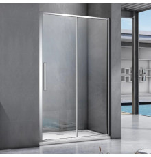 Душевая дверь в нишу Good Door Idea WTW-130-C-CH 130 см, профиль хром, раздвижная, стекло прозрачное