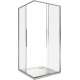 Душевой уголок Good Door Idea CR-90-C-CH 90x90, профиль хром, квадратный, двери раздвижные
