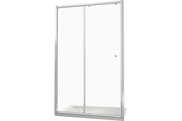 Душевая дверь в нишу Good Door Lira WTW-140-C-CH 140 см раздвижная, стекло прозрачное