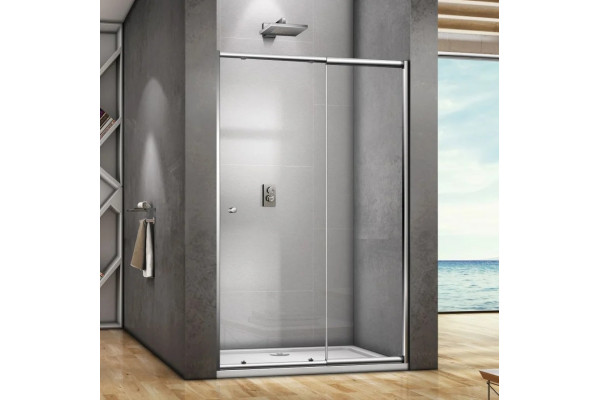 Душевая дверь в нишу Good Door Lira WTW-110-C-CH 110 см раздвижная, стекло прозрачное