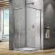 Душевой уголок Good Door Lira CR-90-C-CH 90x90 см квадратный, двери раздвижные