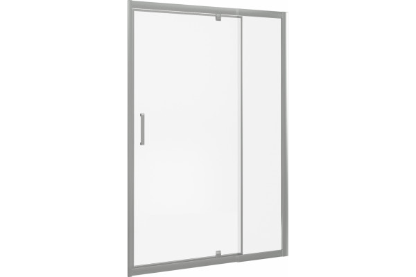 Душевая дверь в нишу Good Door Orion WTW-PD-120-C-CH распашная, стекло прозрачное