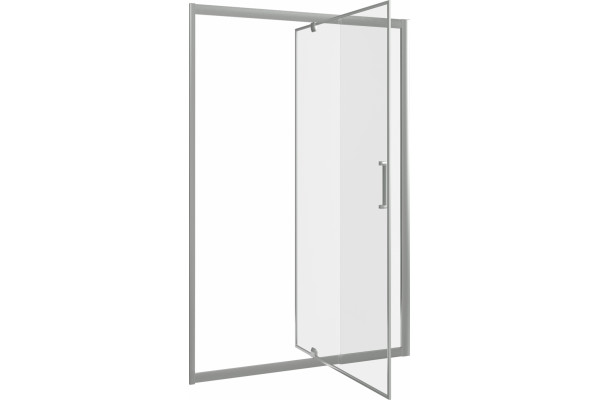 Душевая дверь в нишу Good Door Orion WTW-PD-120-C-CH распашная, стекло прозрачное