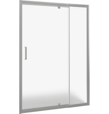 Душевая дверь в нишу Good Door Orion WTW-PD-130-G-CH распашная, стекло рифленое