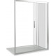 Душевая дверь в нишу Good Door Orion WTW-130-C-CH раздвижная, стекло прозрачное
