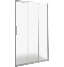 Душевая дверь в нишу Good Door Orion WTW-100-G-CH раздвижная, стекло рифленое