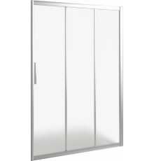 Душевая дверь в нишу Good Door Orion WTW-120-G-CH раздвижная, стекло рифленое