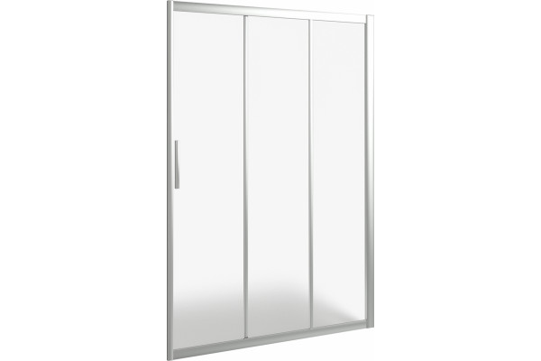 Душевая дверь в нишу Good Door Orion WTW-120-G-CH раздвижная, стекло рифленое