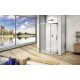 Душевая дверь в нишу Good Door Orion WTW-120-G-CH раздвижная, стекло рифленое