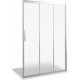 Душевая дверь в нишу Good Door Orion WTW-120-G-CH раздвижная, стекло рифленое