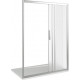 Душевая дверь в нишу Good Door Orion WTW-120-G-CH раздвижная, стекло рифленое