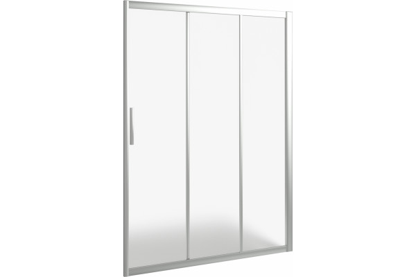 Душевая дверь в нишу Good Door Orion WTW-130-G-CH раздвижная, стекло рифленое