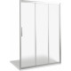 Душевая дверь в нишу Good Door Orion WTW-130-G-CH раздвижная, стекло рифленое