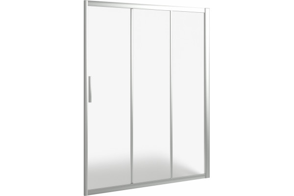 Душевая дверь в нишу Good Door Orion WTW-140-G-CH раздвижная, стекло рифленое