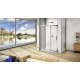 Душевая дверь в нишу Good Door Orion WTW-140-G-CH раздвижная, стекло рифленое