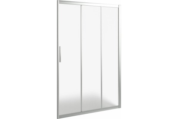 Душевая дверь в нишу Good Door Orion WTW-110-G-CH раздвижная, стекло рифленое