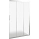 Душевая дверь в нишу Good Door Orion WTW-110-G-CH раздвижная, стекло рифленое