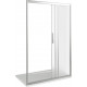 Душевая дверь в нишу Good Door Orion WTW-110-G-CH раздвижная, стекло рифленое