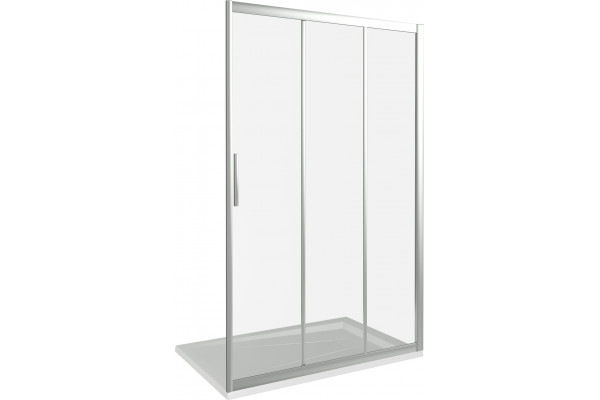 Душевая дверь в нишу Good Door Orion WTW-110-C-CH раздвижная, стекло прозрачное