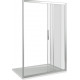 Душевая дверь в нишу Good Door Orion WTW-110-C-CH раздвижная, стекло прозрачное