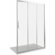 Душевая дверь в нишу Good Door Orion WTW-120-C-CH раздвижная, стекло прозрачное