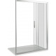 Душевая дверь в нишу Good Door Orion WTW-120-C-CH раздвижная, стекло прозрачное