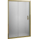 Душевая дверь в нишу Good Door Jazze WTW-130-G-BR раздвижная, стекло рифленое