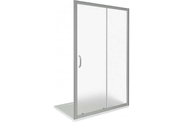 Душевая дверь в нишу Good Door Infinity WTW-110-G-CH раздвижная, стекло рифленое