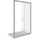 Душевая дверь в нишу Good Door Infinity WTW-110-G-CH раздвижная, стекло рифленое