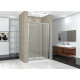 Душевая дверь в нишу Good Door Infinity WTW-130-C-CH раздвижная, стекло прозрачное