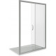 Душевая дверь в нишу Good Door Infinity WTW-130-C-CH раздвижная, стекло прозрачное