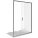 Душевая дверь в нишу Good Door Infinity WTW-120-G-CH раздвижная, стекло рифленое