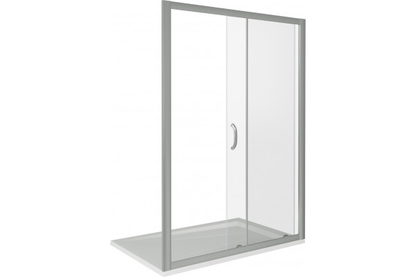 Душевая дверь в нишу Good Door Infinity WTW-140-C-CH раздвижная, стекло прозрачное