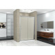 Душевая дверь в нишу Good Door Infinity WTW-140-G-CH раздвижная, стекло рифленое