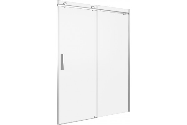 Душевая дверь в нишу Good Door Galaxy WTW-130-C-CH раздвижная, стекло прозрачное